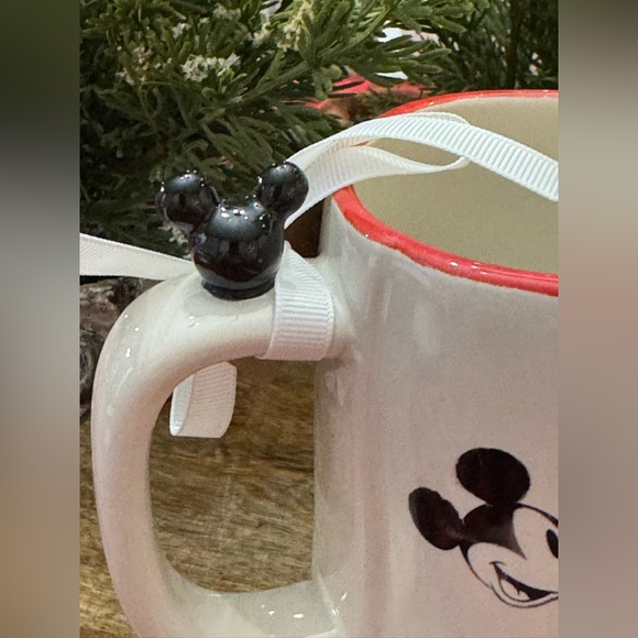 ✨ Brand NEW w/Tags Rae Dunn Disney happy Mug featuring Mickey and Minnie Mouse ✨ - Picture 5 of 11
